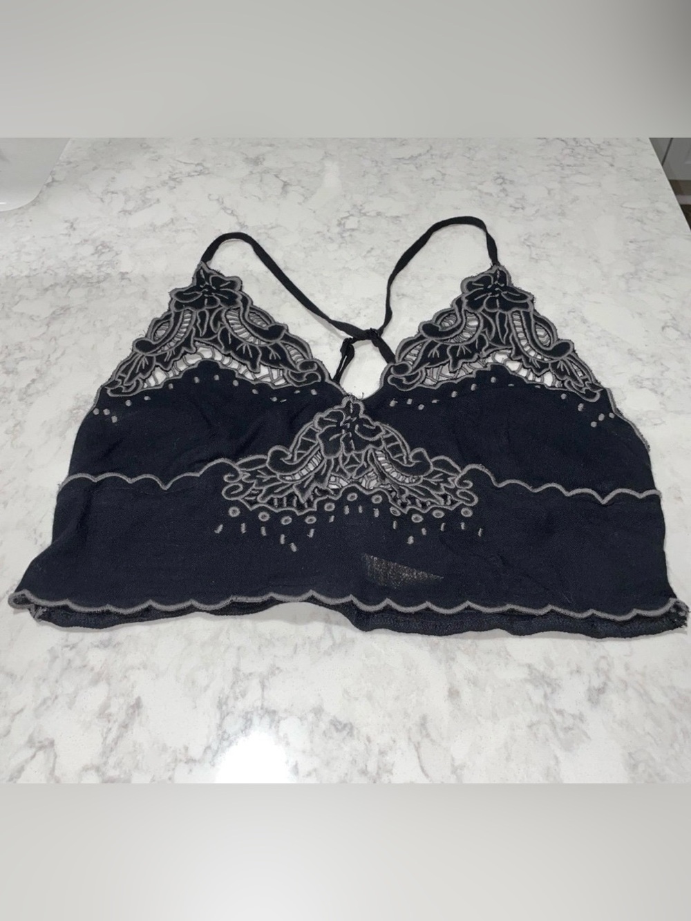 Free People Lace Crop Top